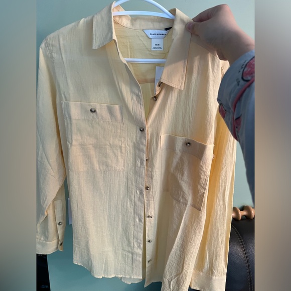 Club Monaco button down shirt,Size:M - Picture 1 of 3